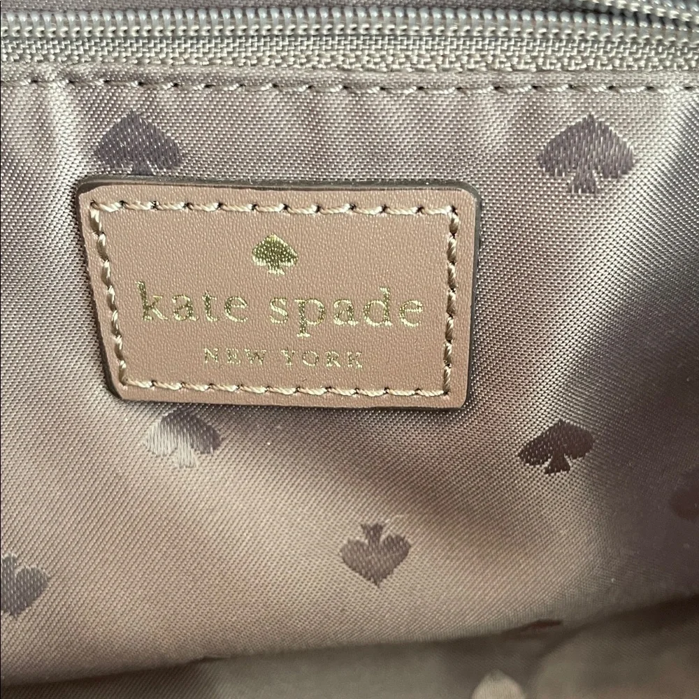 Kate Spade Mauve / Taupe Crossbody Bag - Picture 9 of 12